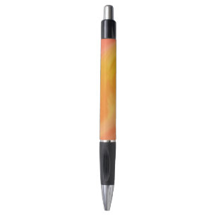 Abstracte Vlammen Golven Oranje Roze Pen