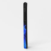 Abstracte Vlammen in Elektrisch Blauw Vuur Case-Mate iPhone Case (Achterkant/links)