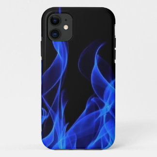 Abstracte Vlammen in Elektrisch Blauw Vuur Case-Mate iPhone Case