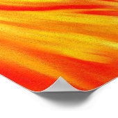 Abstracte vlammen poster (Hoek)
