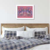 Abstracte Vlammenwever Canvas Afdruk (Insitu (Slaapkamer))