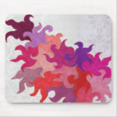 Abstracte vlammousepad muismat (Voorkant)