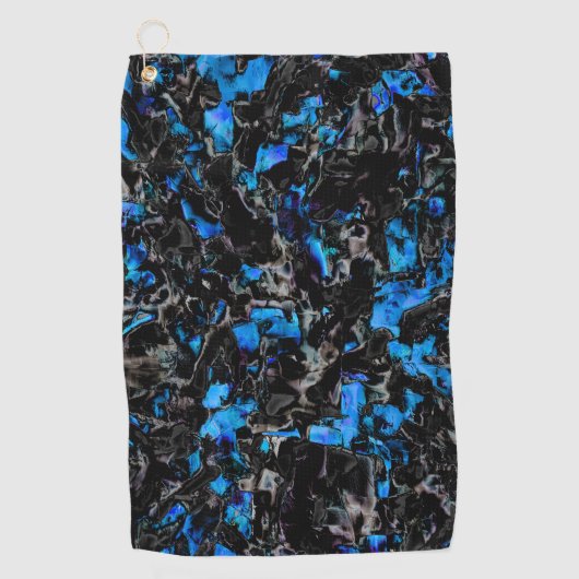 Abstracte vleermuisvleugels boven gekleurde turquo golfhanddoek (Voorkant)