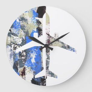 Abstracte vliegen grote klok