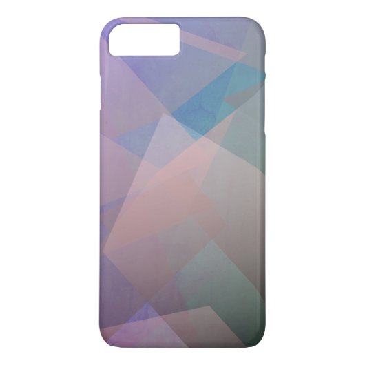 Abstracte vliegende deeltjes | Geometrische vormen Case-Mate iPhone Case (Achterkant)