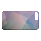 Abstracte vliegende deeltjes | Geometrische vormen Case-Mate iPhone Case (Achterkant (Horizontaal))