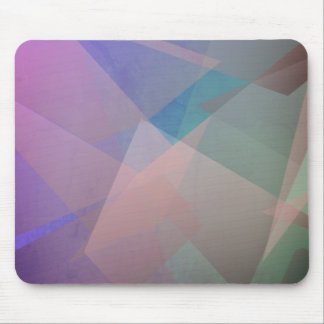 Abstracte vliegende deeltjes | Geometrische vormen Muismat