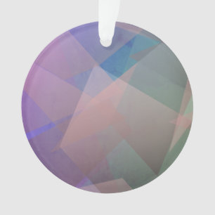 Abstracte vliegende deeltjes   Geometrische vormen Ornament