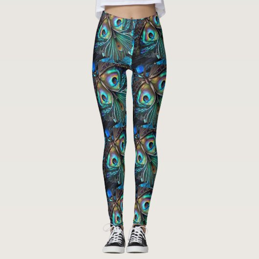 Abstracte vlinder2 leggings (Voorkant)