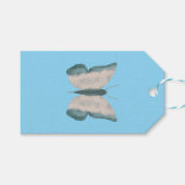 Abstracte vlinder cadeaulabel (Voorkant (Horizontaal))