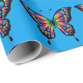 Abstracte vlinder cadeaupapier (Rol Hoek)