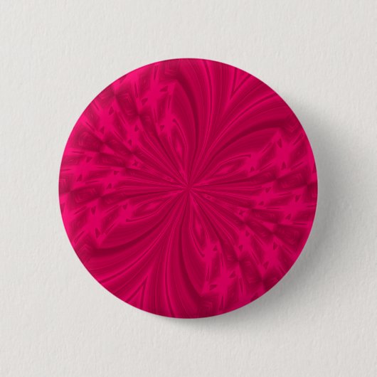 Abstracte vlinder frambozenroze Button (Voorkant)