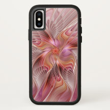 Abstracte Vlinder Kleurrijke Fantasie Fractale Kun