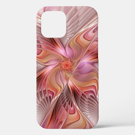 Abstracte Vlinder Kleurrijke Fantasie Fractale Kun Case-Mate iPhone Case (Achterkant)