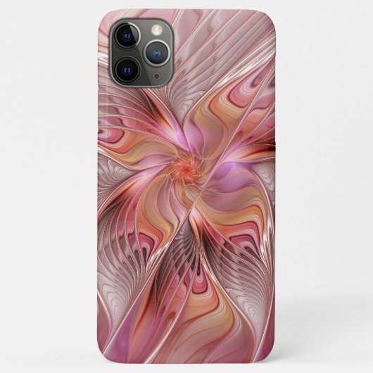 Abstracte Vlinder Kleurrijke Fantasie Fractale Kun Case-Mate iPhone Case (Achterkant)
