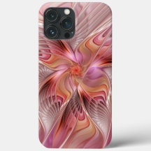 Abstracte Vlinder Kleurrijke Fantasie Fractale Kun