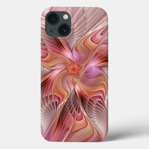 Abstracte Vlinder Kleurrijke Fantasie Fractale Kun Case-Mate iPhone Case