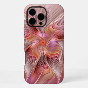 Abstracte Vlinder Kleurrijke Fantasie Fractale Kun iPhone 16 Pro Max Hoesje
