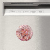 Abstracte Vlinder Kleurrijke Fantasie Fractale Kun Magneet (Insitu (Vaatwasser))