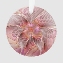 Abstracte Vlinder Kleurrijke Fantasie Fractale Kun