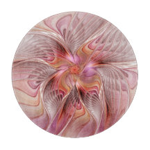 Abstracte Vlinder Kleurrijke Fantasie Fractale Kun