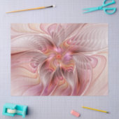 Abstracte Vlinder Kleurrijke Fantasie Fractale Kun Tissuepapier (Craft)