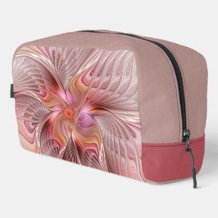 Abstracte Vlinder Kleurrijke Fantasie Fractale Kun Toilettasje