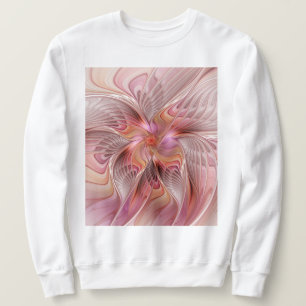 Abstracte Vlinder Kleurrijke Fantasie Fractale Kun Trui
