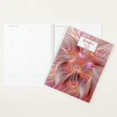 Abstracte Vlinder Kleurrijke Fantasie Fractale Naa Planner (Display)