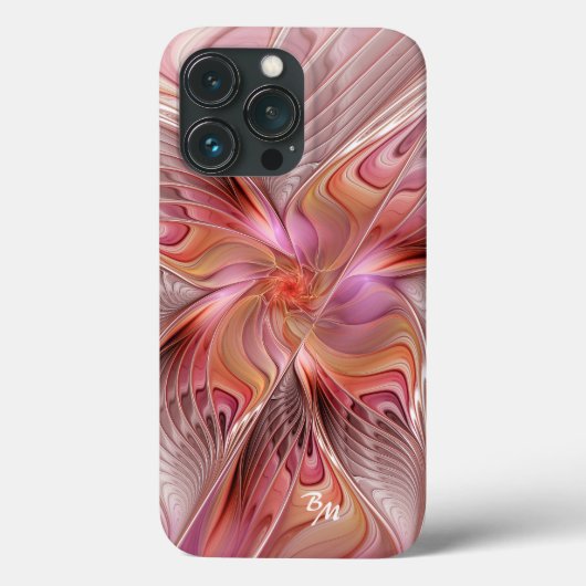Abstracte Vlinder Kleurrijke Fractale Kunst Initia Case-Mate iPhone Case (Achterkant)