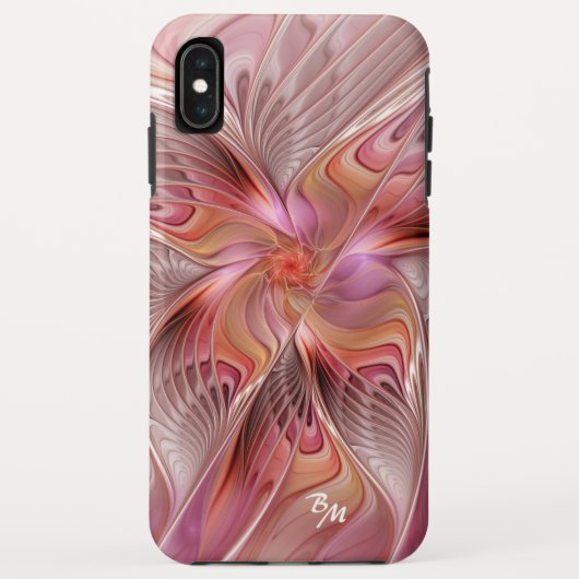 Abstracte Vlinder Kleurrijke Fractale Kunst Initia Case-Mate iPhone Case (Achterkant)