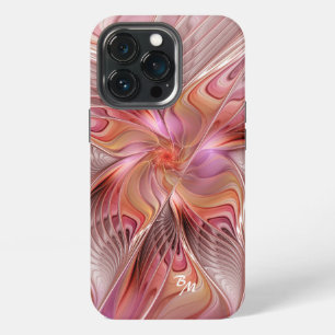 Abstracte Vlinder Kleurrijke Fractale Kunst Initia iPhone 13 Pro Hoesje