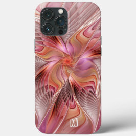 Abstracte Vlinder Kleurrijke Fractale Kunst Monogr Case-Mate iPhone Case
