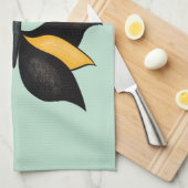 Abstracte vlinder, prachtig insect theedoek (Quarter Fold)