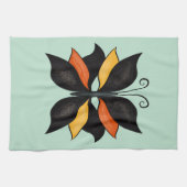 Abstracte vlinder, prachtig insect theedoek (Horizontaal)