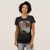 Abstracte Vlinder PV02 T-shirt (Voorkant volledig)