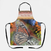 Abstracte vlinder schort (Voorkant)