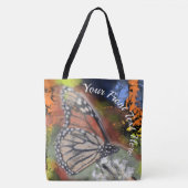 Abstracte vlinder tote bag (Voorkant)