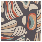 Abstracte vlindervleugels geïnspireerd door boho - stof (Close Up)