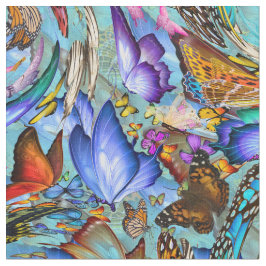 Abstracte vlindervleugels herhalen stof