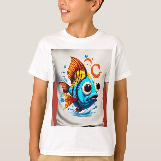 Abstracte vlindervleugels T-shirt ontwerp (Voorkant)