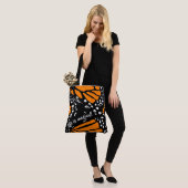 Abstracte vlindervlinder - Het leven is magisch! Tote Bag (Op model)