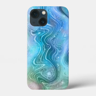 Abstracte vloeibaar schoeisel Textielachtergrond Case-Mate iPhone Case