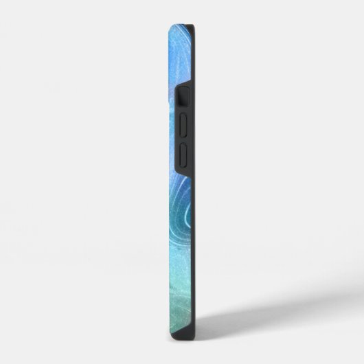 Abstracte vloeibaar schoeisel Textielachtergrond iPhone Hoesje (Linkerkant)