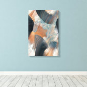Abstracte Vloeibare Droomlandschap Stroom Kunst Canvas Afdruk (Insitu (Houten vloer))