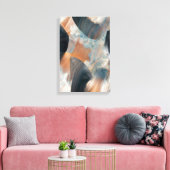 Abstracte Vloeibare Droomlandschap Stroom Kunst Canvas Afdruk (Insitu (Woonkamer))
