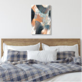Abstracte Vloeibare Droomlandschap Stroom Kunst Canvas Afdruk (Insitu (Slaapkamer))