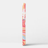 Abstracte vloeibare marmer- of epoxytrending-backg Case-Mate iPhone case (Achterkant / Links)