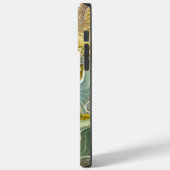 Abstracte vloeibare marmer stenen textuur achtergr Case-Mate iPhone case (Achterkant / Links)