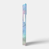 Abstracte vloeibare marmer stenen textuur achtergr Case-Mate iPhone case (Achterkant / Rechts)